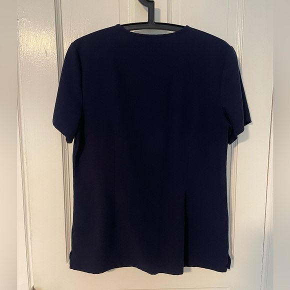Two Figs Scrub Tops in Navy, size Small Bundle - Picture 3 of 7